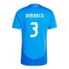 Virallinen Fanipaita Italia Federico Dimarco 3 Kotipelipaita Euro 2024 - Miesten